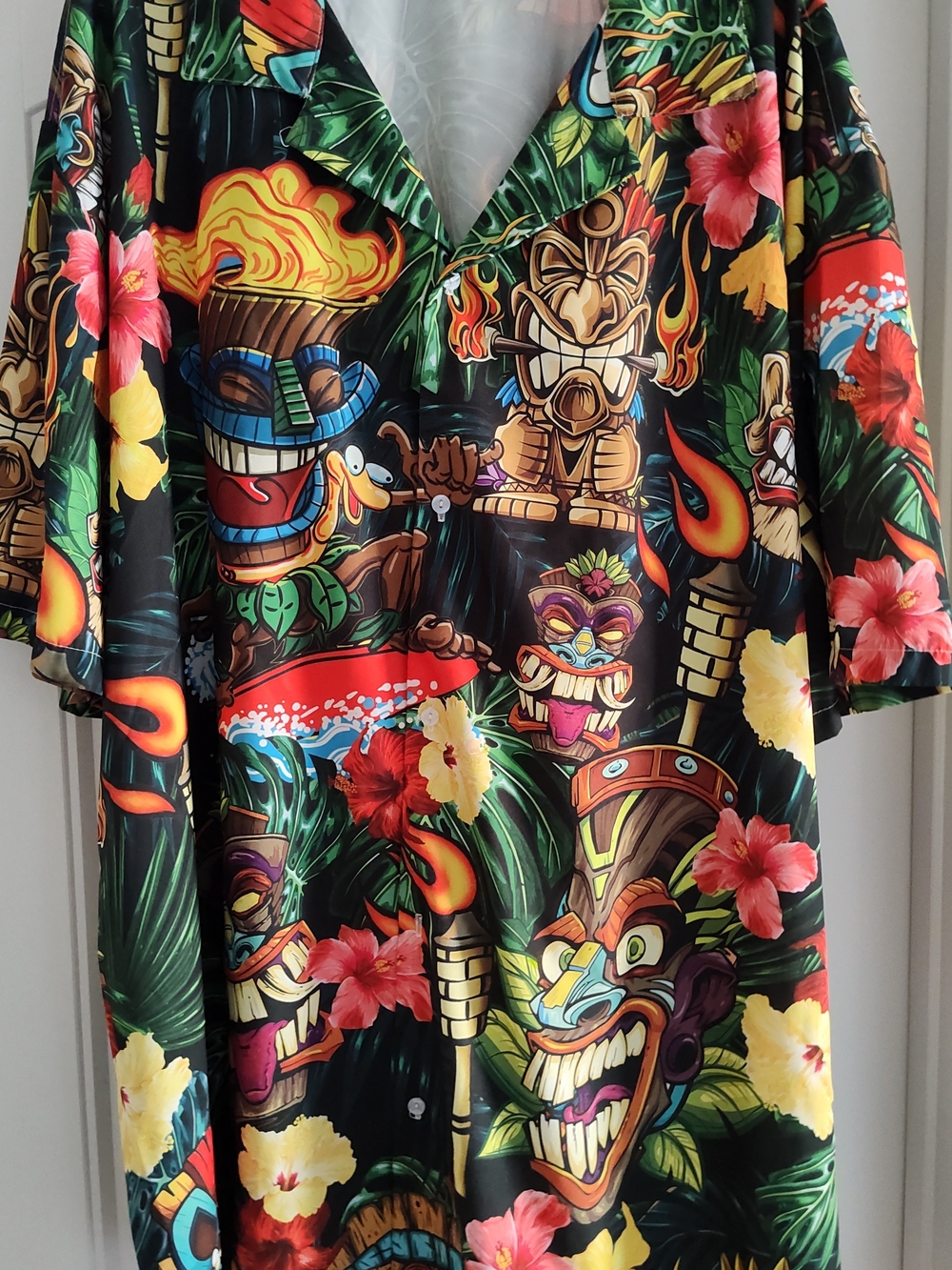 Ace Prints  Multicolor Floral Print Hawaiian Shirt 4XL